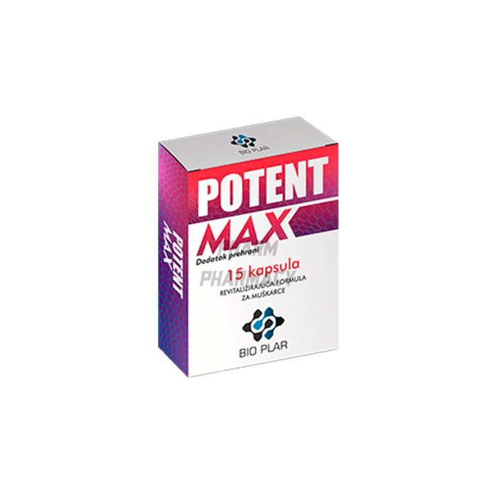 Potent Max - kapsle na potenci