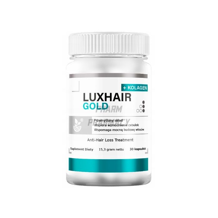 LuxHair Gold - capsules de croissance des cheveux