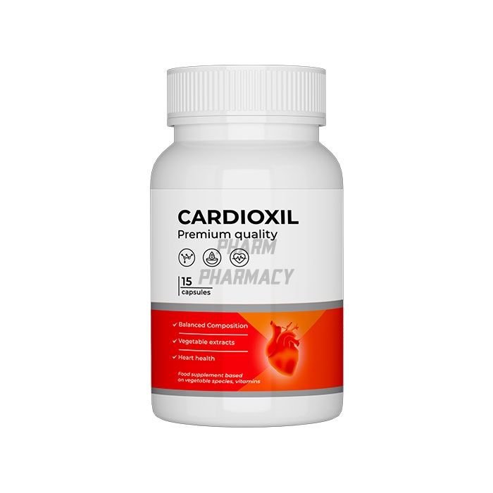 Cardioxil caps - продукт для контроля высокого кровяного давления