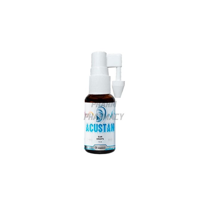 Acustan drops - gouttes pour améliorer laudition