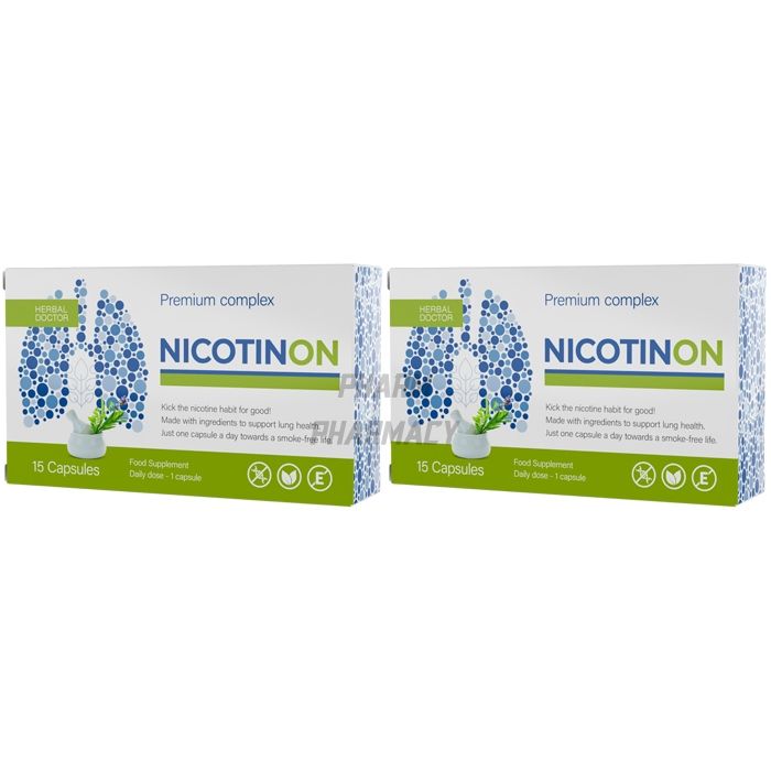 Nicotinon Premium - capsules that make it easier to quit smoking