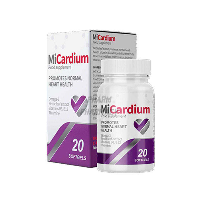 MiCardium - remedio para la presion arterial alta