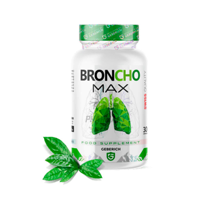 BronchoMax - capsules that help thin thick bronchial secretions