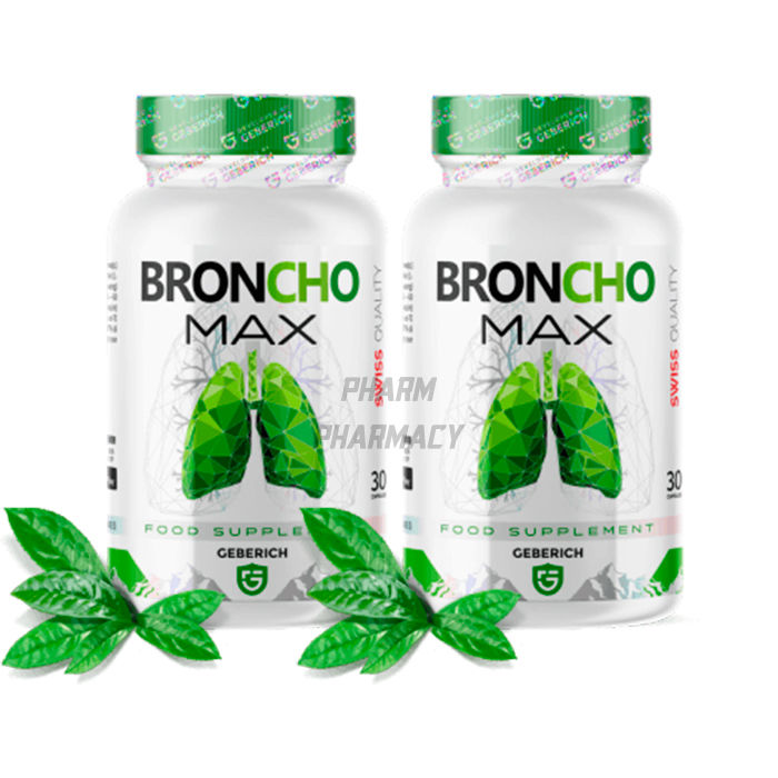 BronchoMax - capsules that help thin thick bronchial secretions